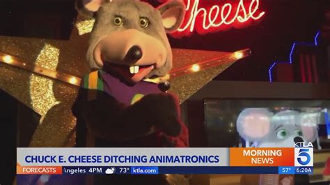 Chuck E. Cheese is getting rid of its animatronic band, except here